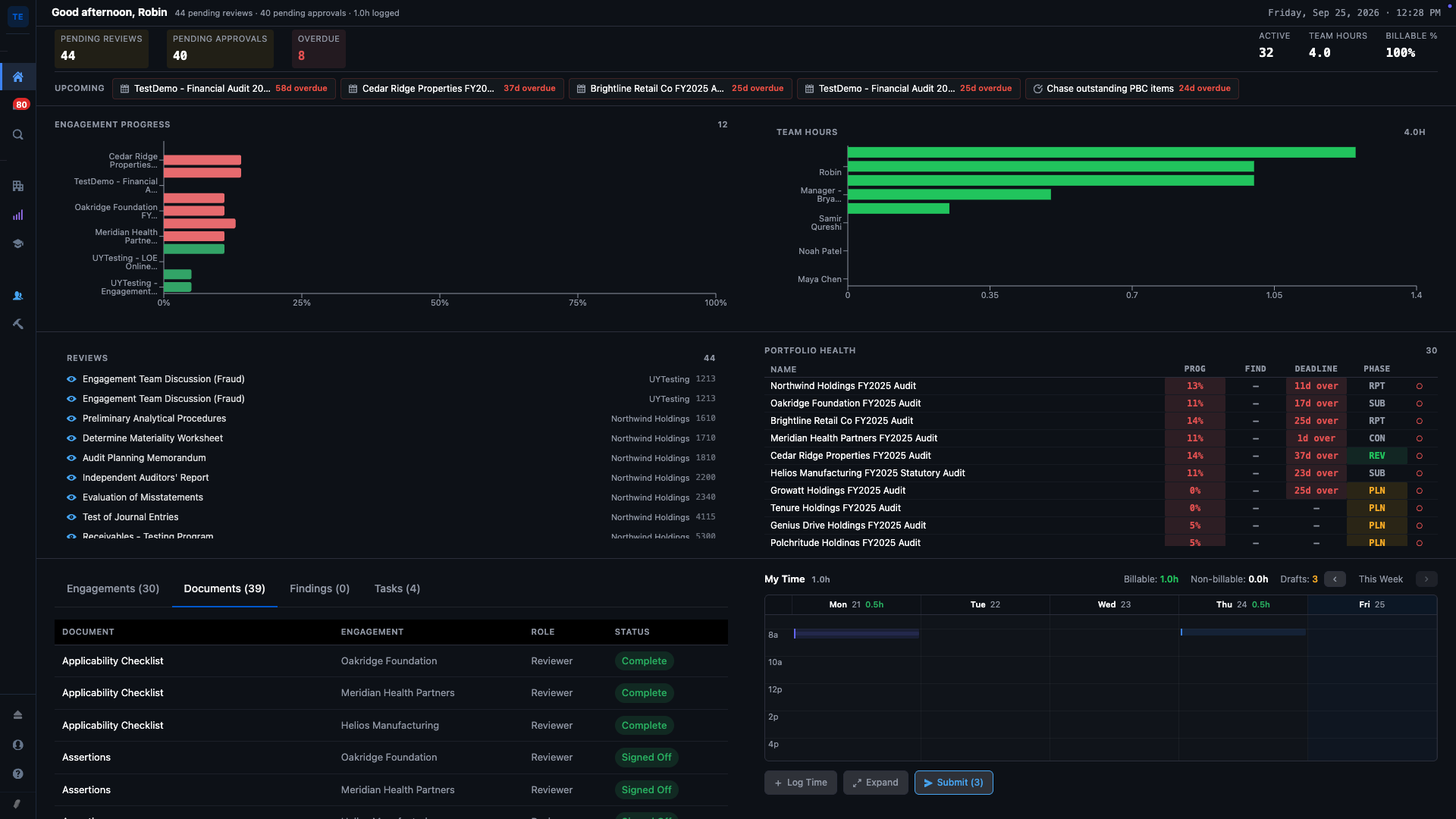 Obsidian Audit